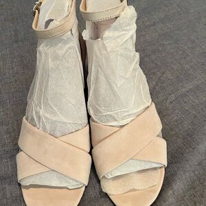 Vince Camuto Blush Strappy Sandals